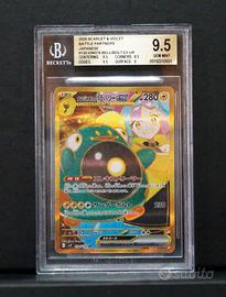 Carta Pokémon TCG "Iono's Bellibolt EX UR BGS 9.5