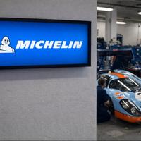 Insegna luminosa michelin