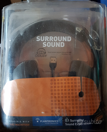 Cuffie plantronics dolby surround
