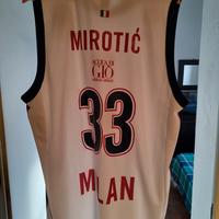 Olimpia Milano Eurolega Mirotic canotta/jersey