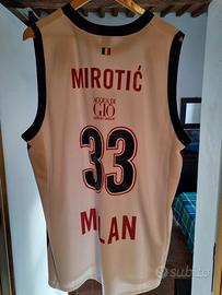 Olimpia Milano Eurolega Mirotic canotta/jersey