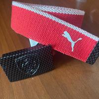 Cintura Puma Ferrari Rossa - Regolabile - 117 cm