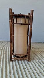 Lampada bambu rattan