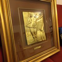 Quadro Dali oro EVA ed limitata bassorilievo