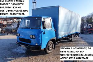 Fiat 625 Trasporto Auto 1972 PATENTE C