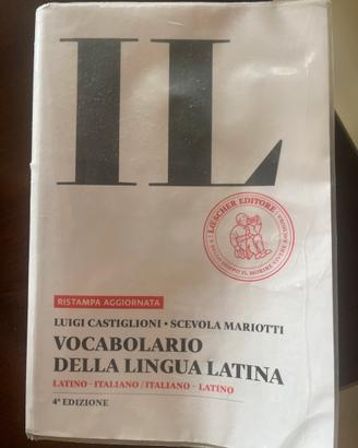 Vocabolario della lingua latina