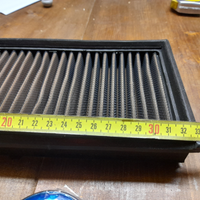 Filtro aria sportivo a secco per golf 6 2.0 tdi