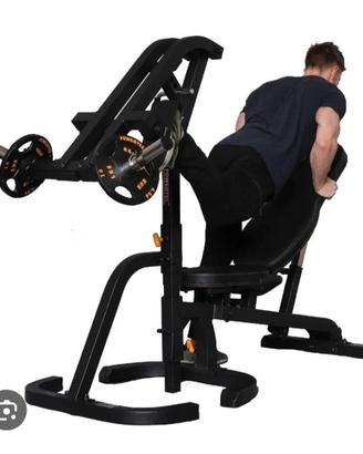 panca leg Press leg extension curl palestra 