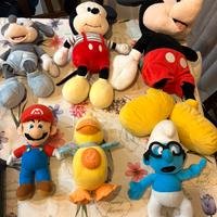 Peluche topolino puffi supernario chicco