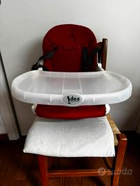 Seggiolone con rialzo da sedia Idea Cam