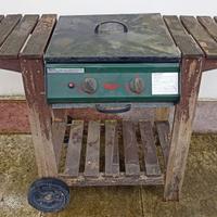 Barbecue carrello da giardino - da restaurare