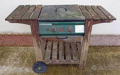 Barbecue carrello da giardino - da restaurare