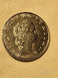 50 lire 1991 con rombo