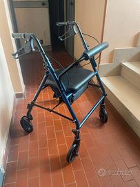 Deambulatore rolletor e sedia da trasporto