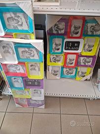 stock portafoto colorati 6 pz