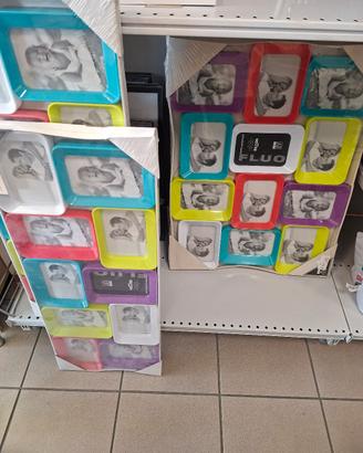 stock portafoto colorati 6 pz