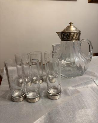 Set da acqua in Argento 800