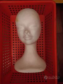 Busto in polistirolo