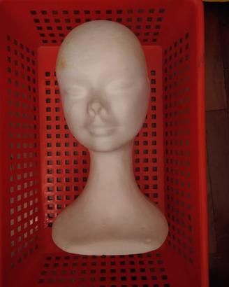 Busto in polistirolo