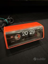 Orologio flip clock da tavolo Copal anni '70
