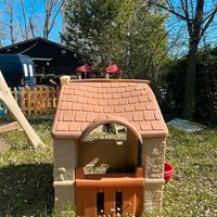 Casetta coumtry house, gioco per bimbi in giardino
