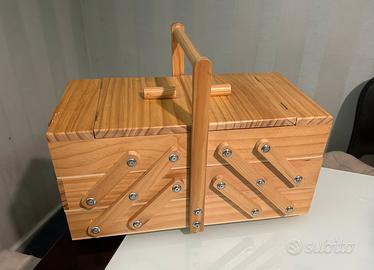 Cestino portalavoro per cucito