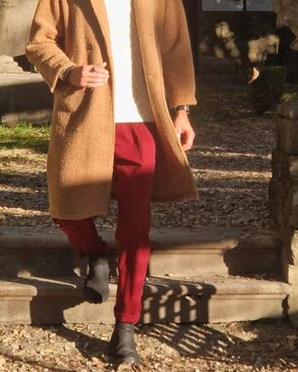 Pantaloni bordeaux