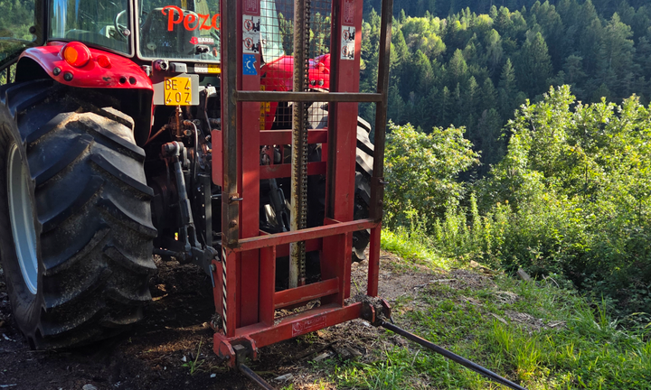 Muletto pedrotti per trattore