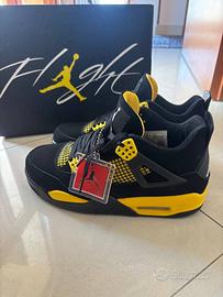 Air Jordan Tunder gialle e nere originali nuovissi