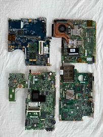 Lotto 4 Schede Madri Laptop Vintage