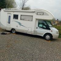 camper ford transit  rimor super bridge 