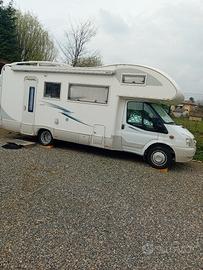 camper ford transit  rimor super bridge 