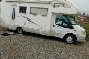 camper ford transit  rimor super bridge 