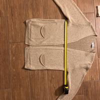 Cardigan beige dorato