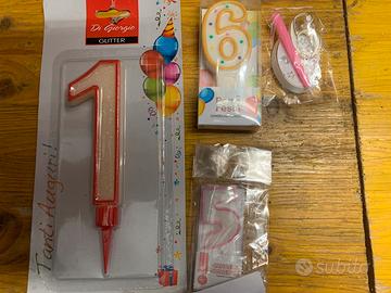 Candele pen compleanni