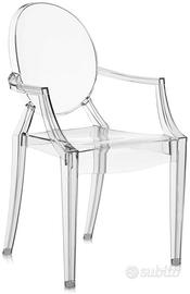 Kartell Lou Lou Ghost sedia bambini trasparente