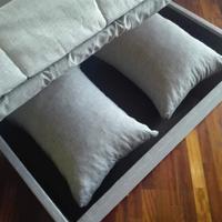 Divano letto 2 posti con contenitore 