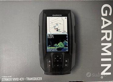 4'' FISHFINDER GPS GARMIN STRIKER VIVID 4C + TRASD