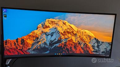 monitor lg 34" 21:9 HDR 10, usato