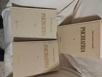 libri Psichiatria vol.I II III di C. L. Cazzullo