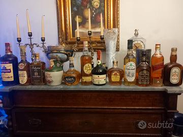 20 bottiglie da collezione tutte integre vintage 