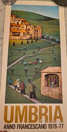 Locandina Norberto anno francescano 1976/1977