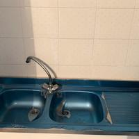 Lavabo acciaio Ariston 120 x 50