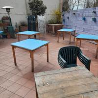 Pizzeria con giardino