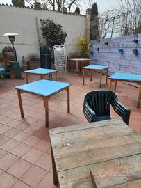 Pizzeria con giardino