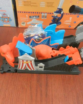 Piste Hot Wheels-Dino Coaster Attack