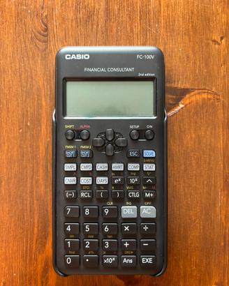 Calcolatrice Finanziaria Casio Fc-100v 2nd edition
