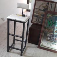 Sgabello bar ect. Pelle vintage