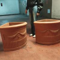 vaso da giardino in resina