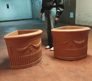 vaso da giardino in resina